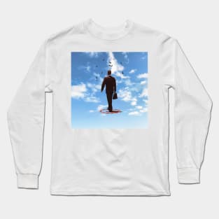 On The Spot - Surreal/Collage Art Long Sleeve T-Shirt